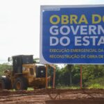 Estado anuncia obra emergencial de uma nova ponte de concreto sobre Rio do Peixe em Rio Negro.