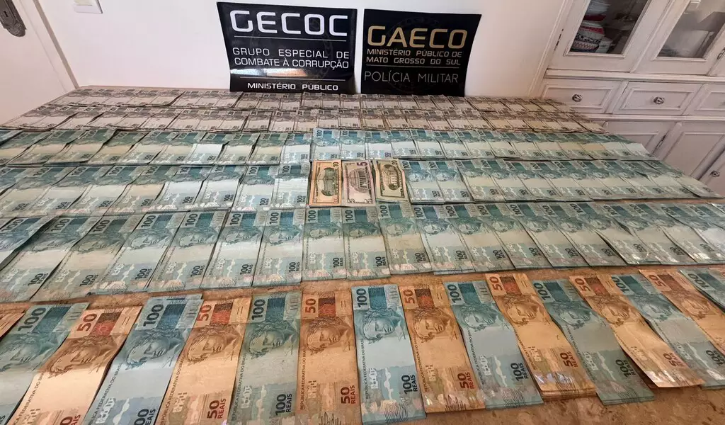 dinheiro apreendido