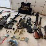 Federal e MPT fiscalizam fazenda de candidato por trabalho escravo e apreensão de armas.